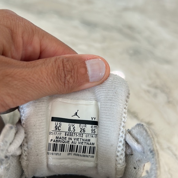 EUC✨ Jordan True Flight GP 'Red Bronze' 9c - Picture 4 of 4